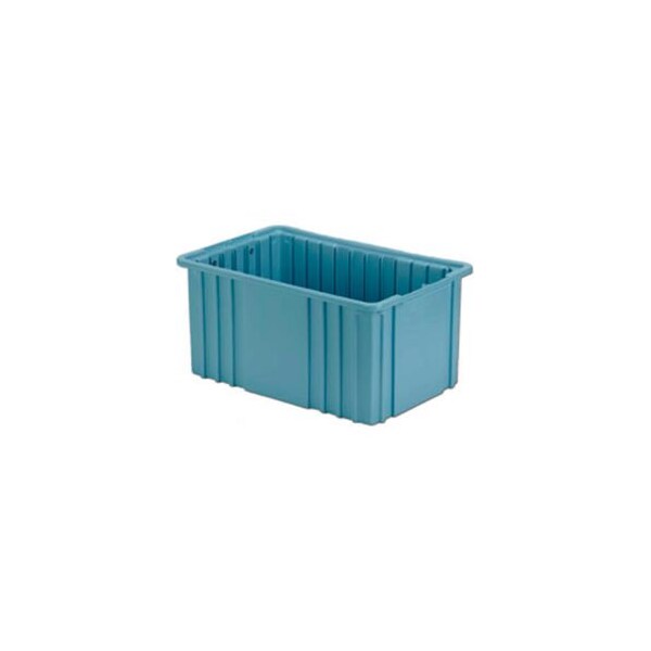 LEWISBins Divider Box NDC2080 16-1/2 x 10-7/8 x 8, Light Blue, PK6